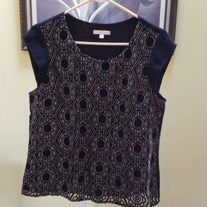 Skies Are Blue Sleeveless Top Large